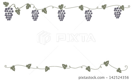 Simple grape frame material Simple grape frame material 142524356