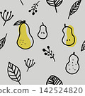 Pear pattern 142524820