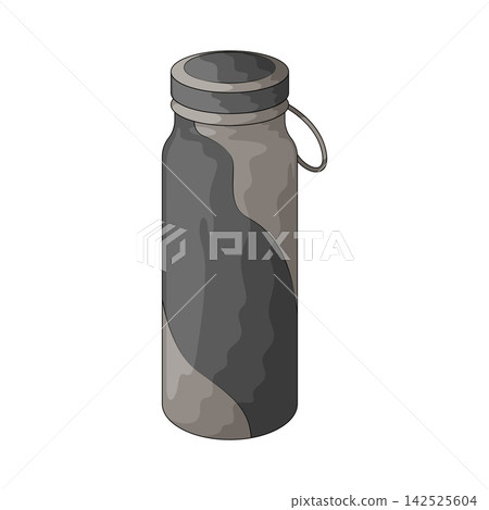 Illustration of Bottle Illustration of Bottle 142525604