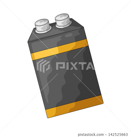 Illustration of Battery Illustration of Battery 142525663