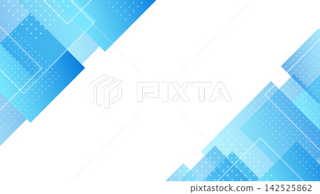 White background with blue geometric gradient. Business background, landscape orientation 16:9. White background with blue geometric gradient. Business background, landscape orientation 16:9. 142525862
