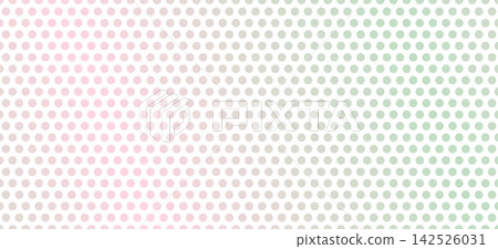 Pastel-colored polka dot background illustration Pastel-colored polka dot background illustration 142526031