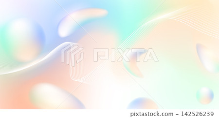 Abstract liquid background, modern vector illustration. Abstract liquid background, modern vector illustration. 142526239