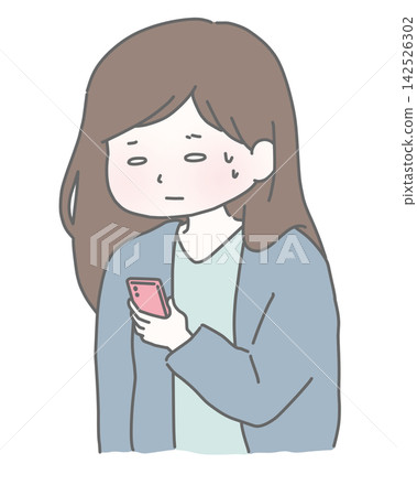 一個不知道看智能手機的女人 一個不知道看智能手機的女人 142526302