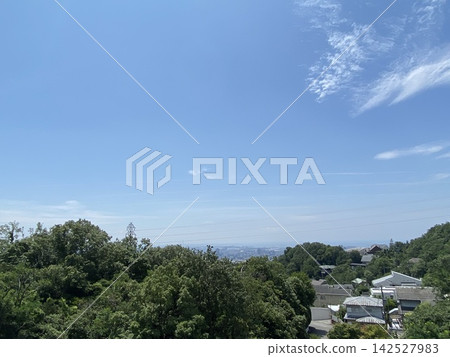 從山上看到的城市風景 從山上看到的城市風景 142527983
