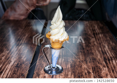 Delicious soft serve Delicious soft serve 142528650