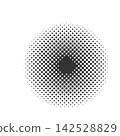 Circular halftone 142528829