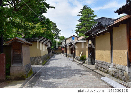 金澤市長町武士區周圍的街景 金澤市長町武士區周圍的街景 142530158