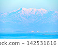 從富山灣眺望立山山脈，景色壯麗秀美。 142531616