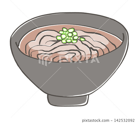 加蕎麥麵插圖 142532092