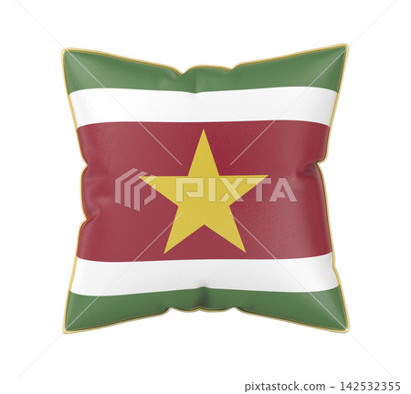 Pillow with the flag of Suriname Pillow with the flag of Suriname 142532355