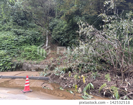 暴雨災害,山崩 暴雨災害,山崩 142532518