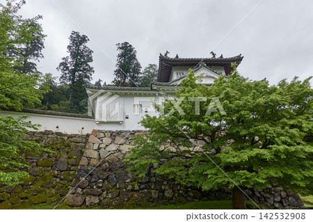 Izushi Castle, Corner Turret, Stone Wall Izushi Castle, Corner Turret, Stone Wall 142532908