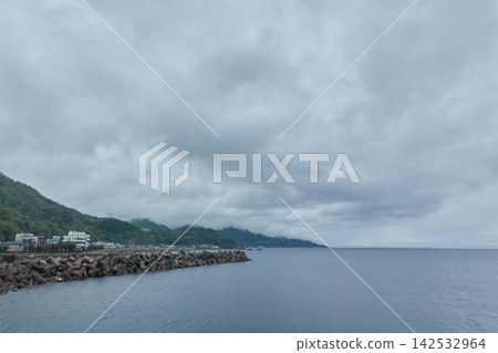 越前海岸,消浪塊,海岸聚落 越前海岸,消浪塊,海岸聚落 142532964