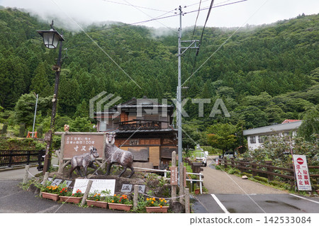 須摩多峽谷 - 指示牌 - 日本鬣蜥雕像 須摩多峽谷 - 指示牌 - 日本鬣蜥雕像 142533084