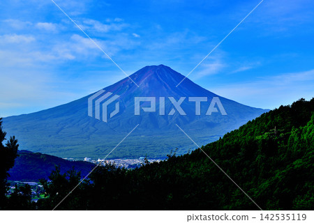 從Misaka-Fujimi橋到夏天的富士山 從Misaka-Fujimi橋到夏天的富士山 142535119