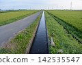 農地道路、農業水道 田園風光 142535547