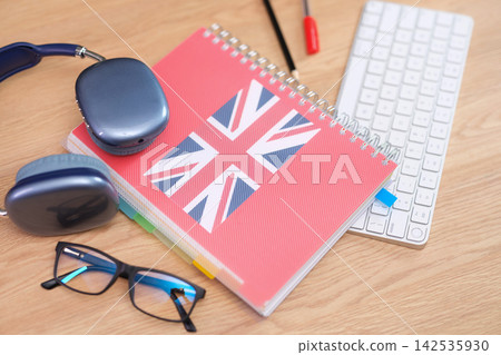 Collection of useful accessories for English language study Collection of useful accessories for English language study 142535930