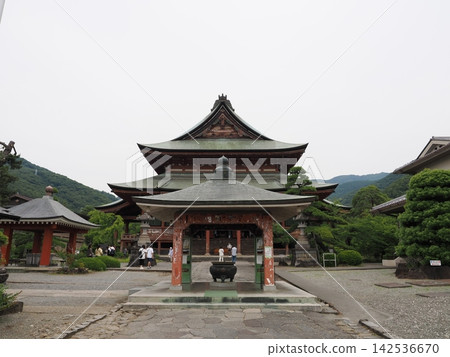 山梨縣甲府市甲斐善光寺 山梨縣甲府市甲斐善光寺 142536670