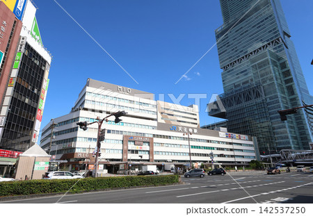 Kansai Main Line Tennoji Station building Kansai Main Line Tennoji Station building 142537250