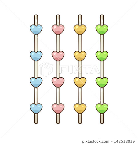 Illustration of wall decoration Illustration of wall decoration 142538039