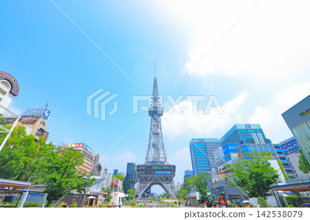 愛知縣名古屋市名古屋電視塔風景 142538079