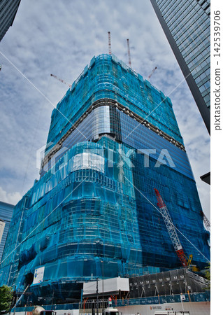 Tokyo Torch / Torch Tower under construction Tokyo Torch / Torch Tower under construction 142539706