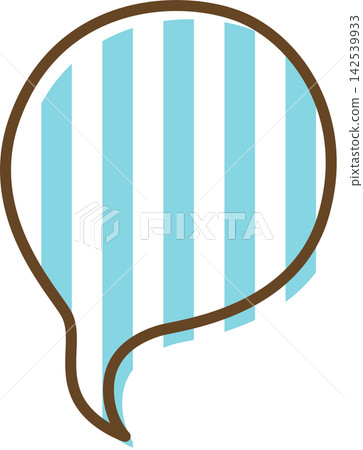 Individual speech bubble icons with patterns Individual speech bubble icons with patterns 142539933