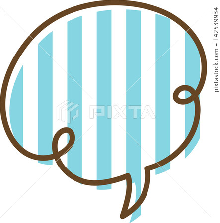 Individual speech bubble icons with patterns Individual speech bubble icons with patterns 142539934