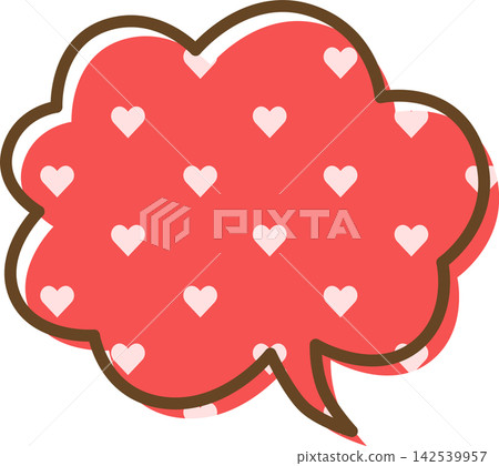 Individual speech bubble icons with patterns Individual speech bubble icons with patterns 142539957