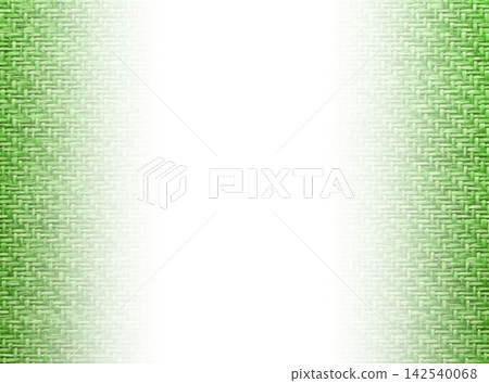 黃綠色編織紋理圖案背景材料，顏色從中心向左右漸變。橫向圖案。另有其他顏色可選。 142540068