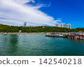 The Pattaya city sign at Khao Phra Tamnak, as seen from Laem Bali Hai Pier, is an iconic landmark that tourists from around the world must check in at. Chonburi, Thailand. 142540218