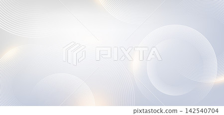 Pastel pink peach flowing abstract background with curved white lines 142540704