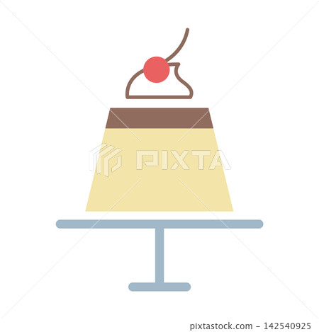 Illustration of pudding 142540925