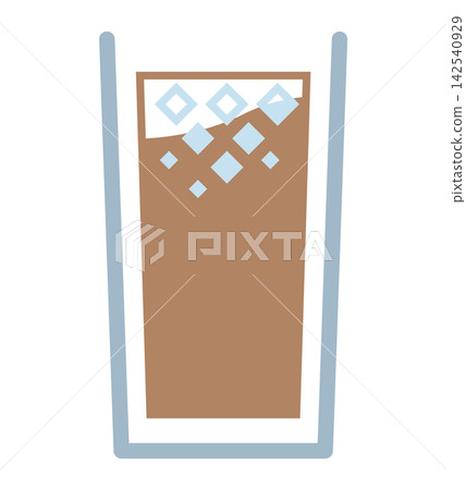 Ice cafe Ire illustration Ice cafe Ire illustration 142540929