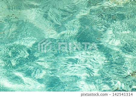 美麗的水面營造出一種清涼的景象。 142541314