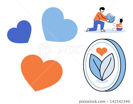 Charity, donation, support, and care vector illustration. Social responsibility, community help, volunteer work, kindness, humanitarian aid, global welfare Philanthropy and helping people Charity, donation, support, and care vector illustration. Social responsibility, community help, volunteer work, kindness, humanitarian aid, global welfare Philanthropy and helping people 142542340