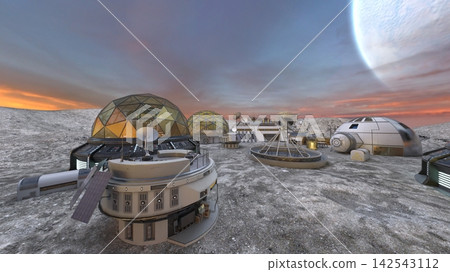 Planetary exploration base Planetary exploration base 142543112