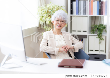 Business: Portraits of Working Senior Women Business: Portraits of Working Senior Women 142543775