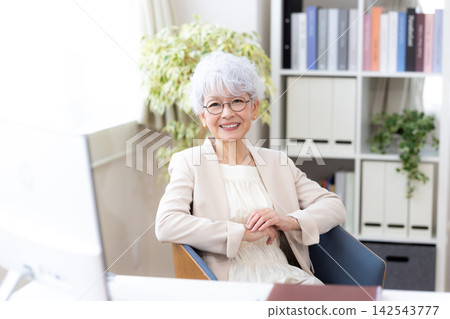 Business: Portraits of Working Senior Women Business: Portraits of Working Senior Women 142543777