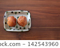 Sata andagi served in Okinawan Yachimun pottery 142543960