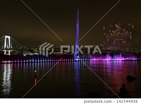 Night sky landscape Night sky landscape 142544938