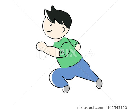 奔跑的男孩 奔跑的男孩 142545120