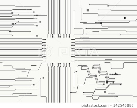 Tech Circuit Board Texture Tech Circuit Board Texture 142545895