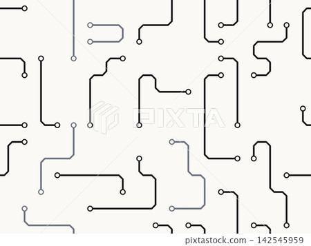 Seamless Circuit Traces Graphic 142545959