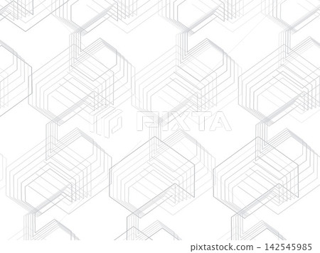 Dynamic Geometric Labyrinth Illustration Dynamic Geometric Labyrinth Illustration 142545985