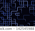Decorative Labyrinth Lines Design 142545988