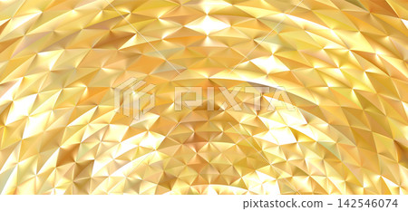 Triangular abstract award gold background. Golden low poly Triangular abstract award gold background. Golden low poly 142546074