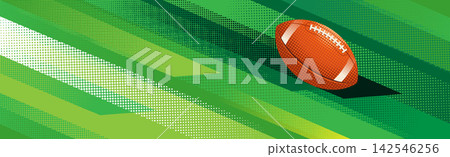 Modern American Football Sports Graphic Design Modern American Football Sports Graphic Design 142546256