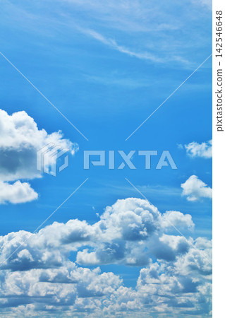 Summer blue sky and clouds Summer blue sky and clouds 142546648